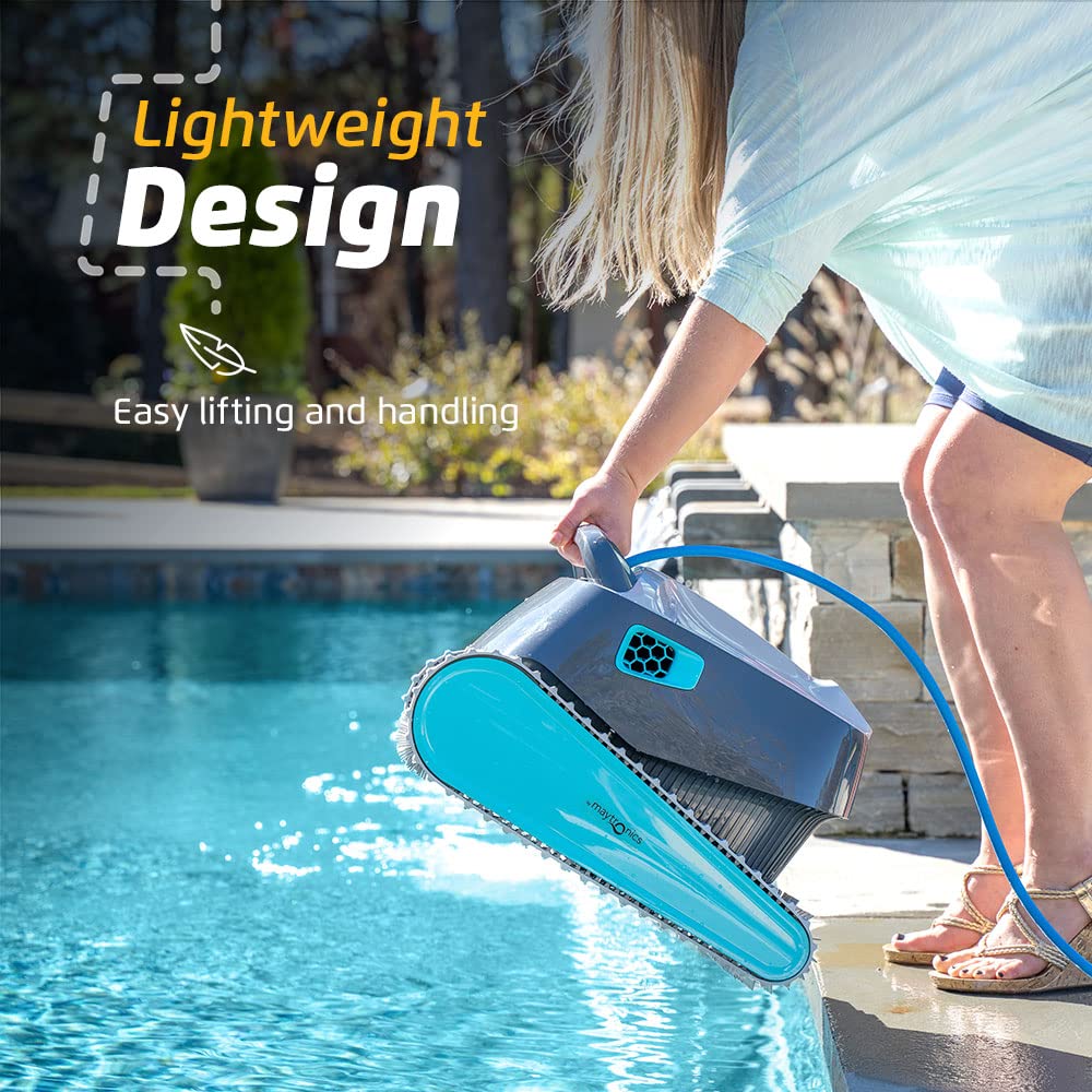 Dolphin Advantage Ultra Automatic Robotic Pool Vacuum Cleaner, Wall Climbing, Waterline Scrubber Brush, Top Load Filter, Ideal for In-Ground Pool Types Upto 50 FT in Length - Image 8