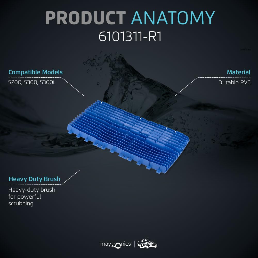 Dolphin Geniune Replacement Part — Rear Blue Brush — 6101311-R1 - Image 4
