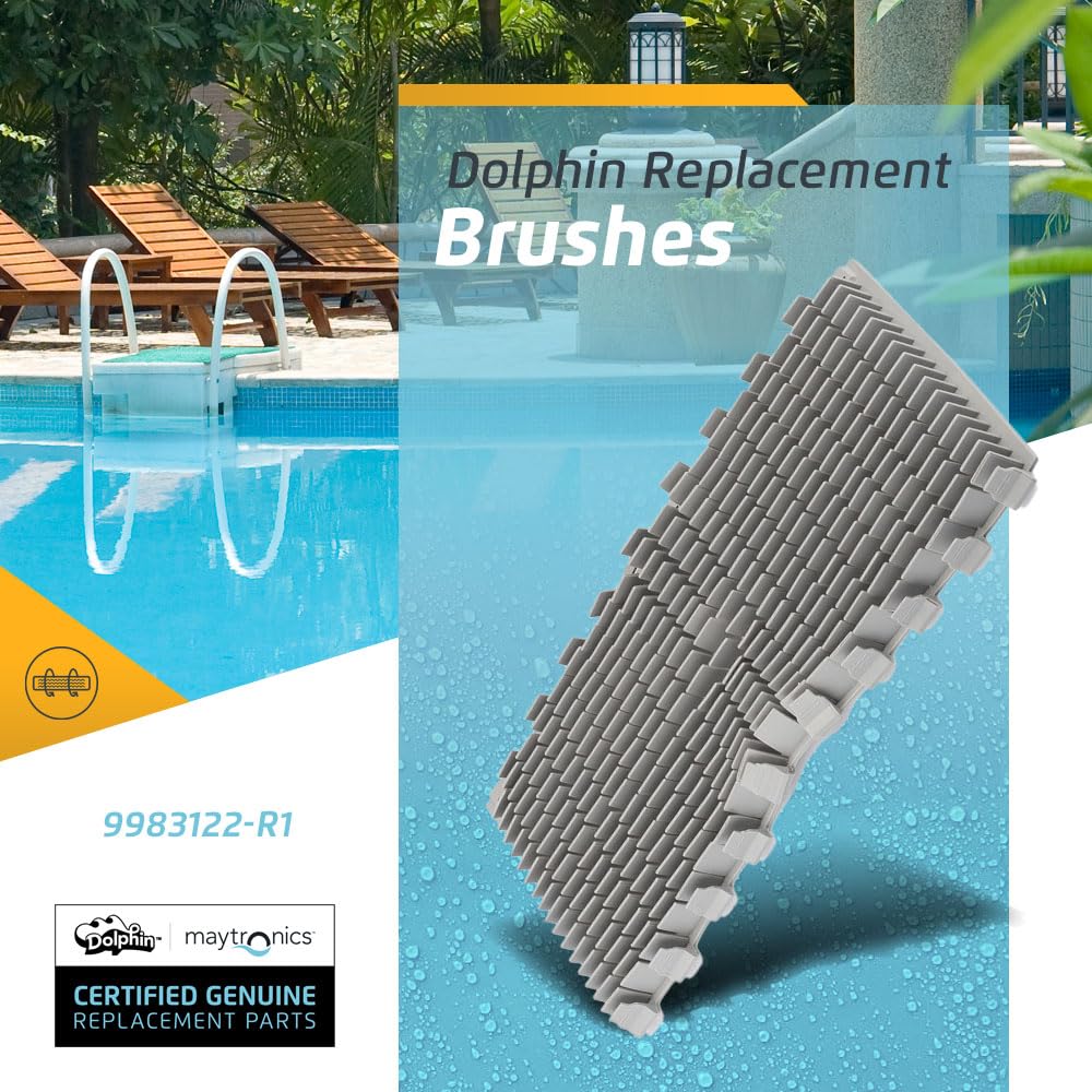Dolphin Genuine Replacement Part — Active Front Grey Brush — 9983122-R1 - Image 2