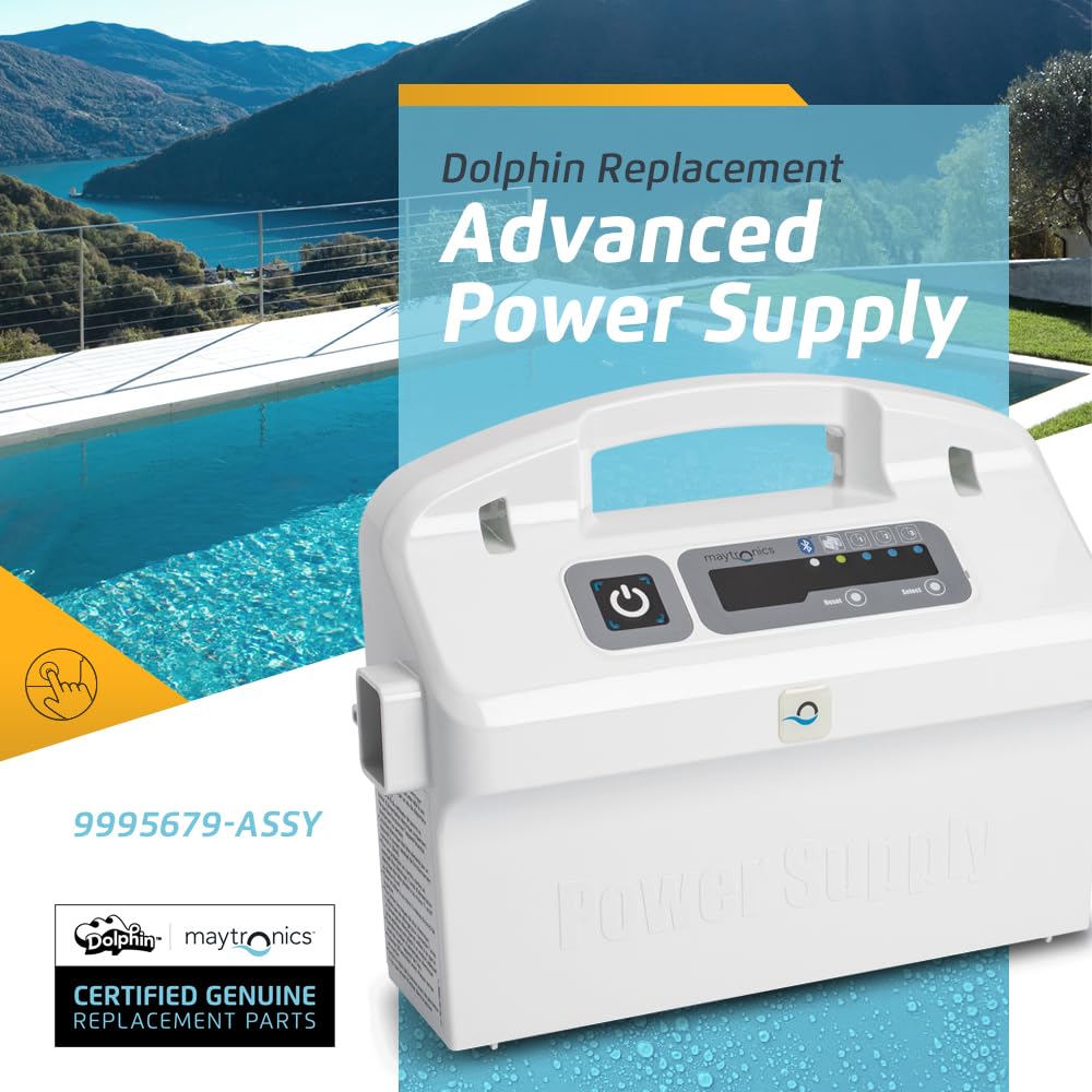 Dolphin Genuine Replacement Part Advanced Power Supply Unit with Weekly Timer, Filter Indicator, and Bluetooth Part Number 9995679-ASSY - Image 2