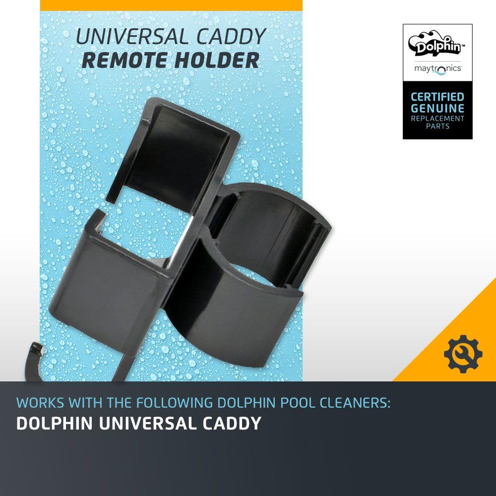 Dolphin Genuine Replacement Part Black Remote Control Holder for Universal Caddy Part Number 9980763 - Image 3