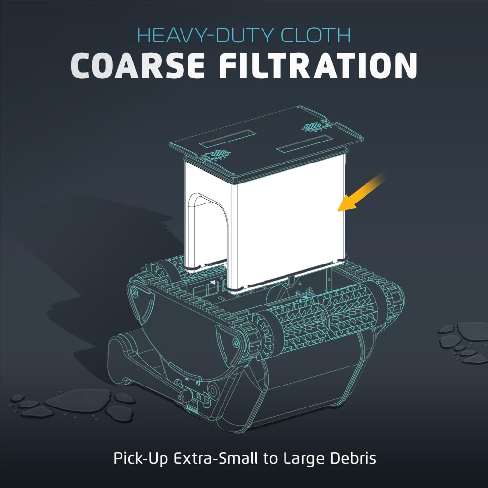 Dolphin Genuine Replacement Part — Coarse Filter Bag for Large Debris — 9995431-ASSY - Image 5
