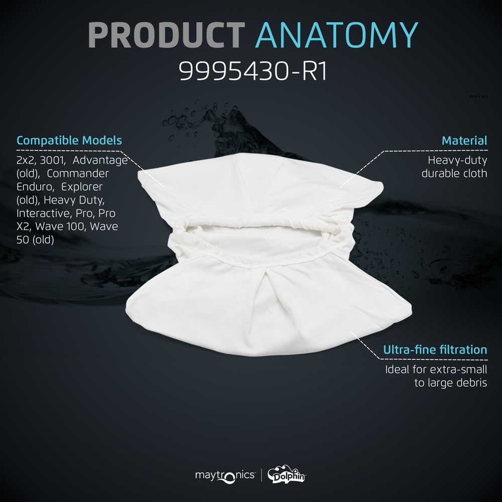 Dolphin Genuine Replacement Part — Commercial Filter Bag — 9995430-R1 - Image 4