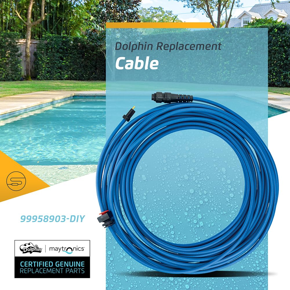 Dolphin Genuine Replacement Part Durable 60 FT Blue Cable 99958903-DIY - Image 2