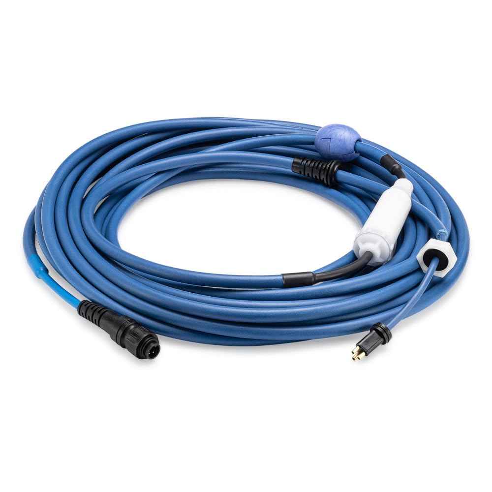 Dolphin Genuine Replacement Part — Durable 60 FT Blue Cable with Swivel for Tangle-Free Operation — 99958821-DIY