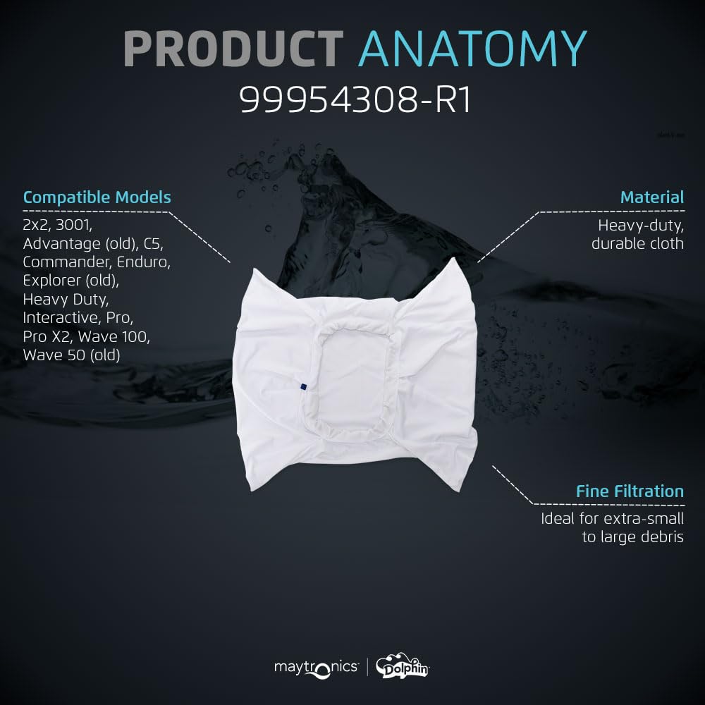 Dolphin Genuine Replacement Part — Fine Filter Bag — 99954308-R1 - Image 4
