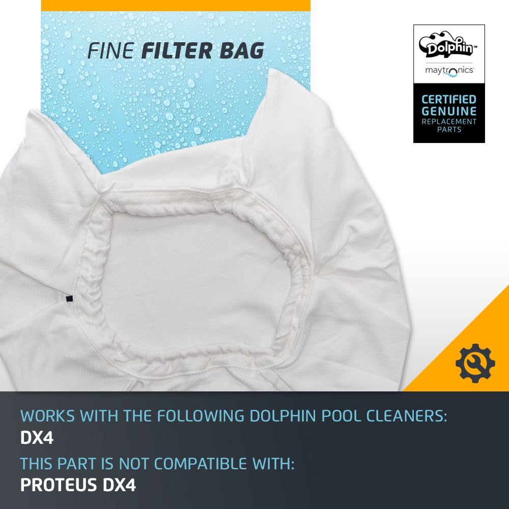 Dolphin Genuine Replacement Part — Fine Filter Bag for Powerful Filtration — 99954302-ASSY - Image 3