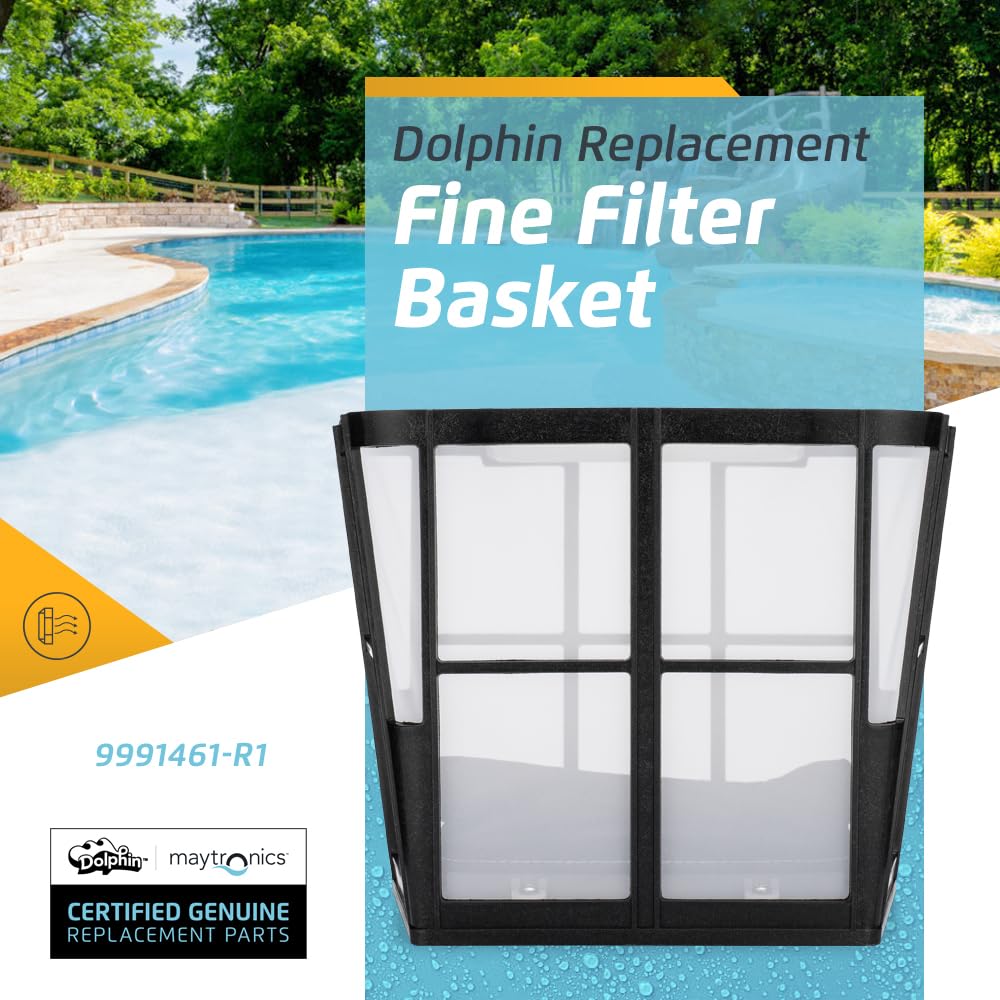 Dolphin Genuine Replacement Part — Fine Filter Basket — 9991461-R1 - Image 2