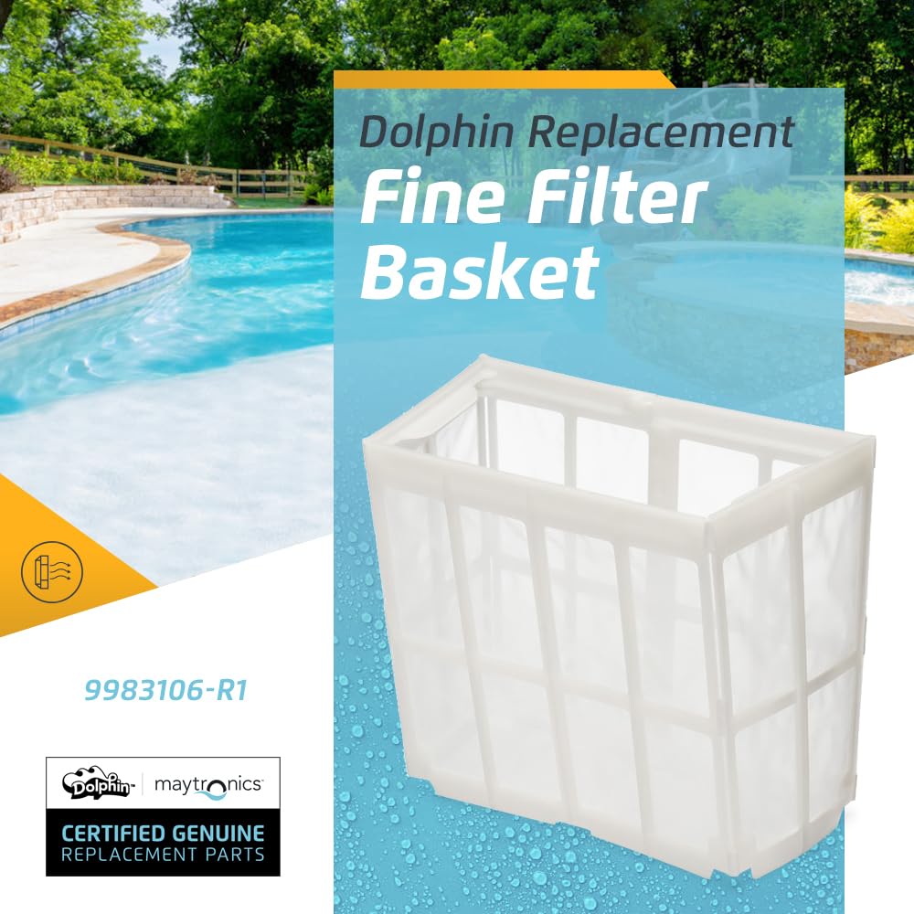 Dolphin Genuine Replacement Part — Fine Filter for Inner Basket Insert — 9983106-R1 - Image 2