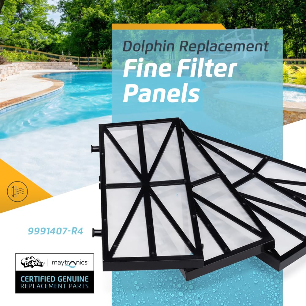 Dolphin Genuine Replacement Part — Fine Filter Panels (4PK) — 9991407-R4 - Image 2