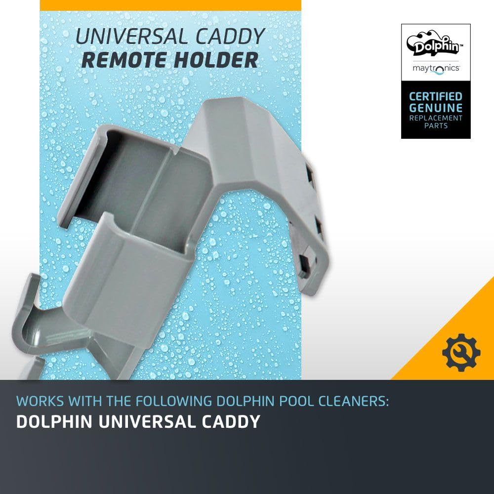Dolphin Genuine Replacement Part Grey Remote Control Holder for Universal Caddy Part Number 9980679 - Image 3