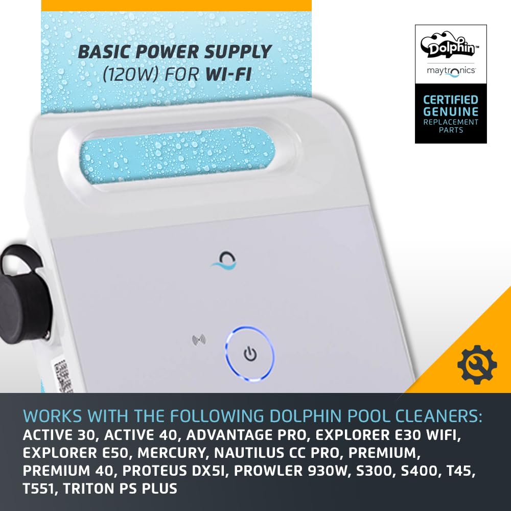 Dolphin Genuine Replacement Part — Power Supply for Wi-Fi Models — Part Number 99956085-ASSYV4 - Image 3