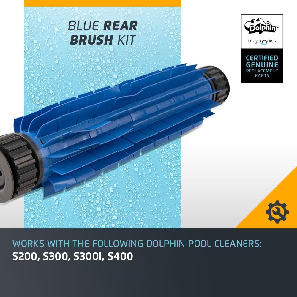 Dolphin Genuine Replacement Part — Rear Blue Brush Kit — 99955381-ASSY - Image 3