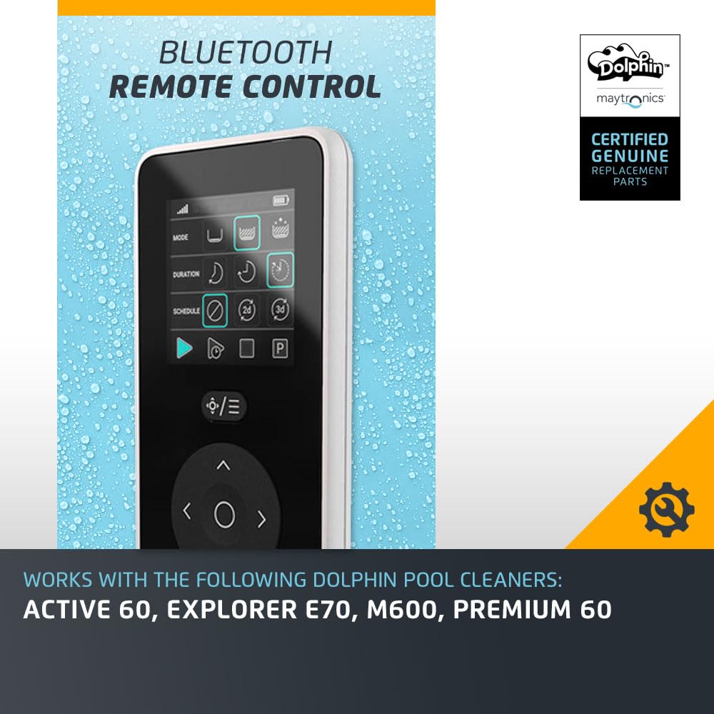 Dolphin Genuine Replacement Part — Remote Control with Bluetooth — Part Number 99954230-R1 - Image 3