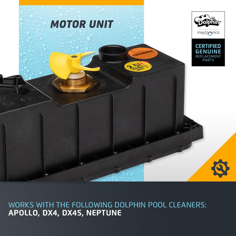 Dolphin Genuine Replacement Part — Robotic Pool Cleaner Motor Unit — 99953010-EX - Image 3
