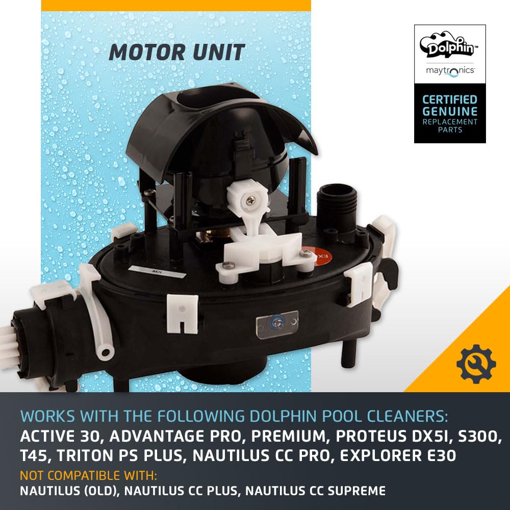 Dolphin Genuine Replacement Part — Robotic Pool Cleaner Motor Unit — Part Number 99953058-EX - Image 3