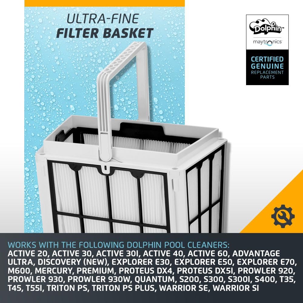 Dolphin Genuine Replacement Part — Ultra-Fine Filter Basket — 9991458-R1 - Image 3