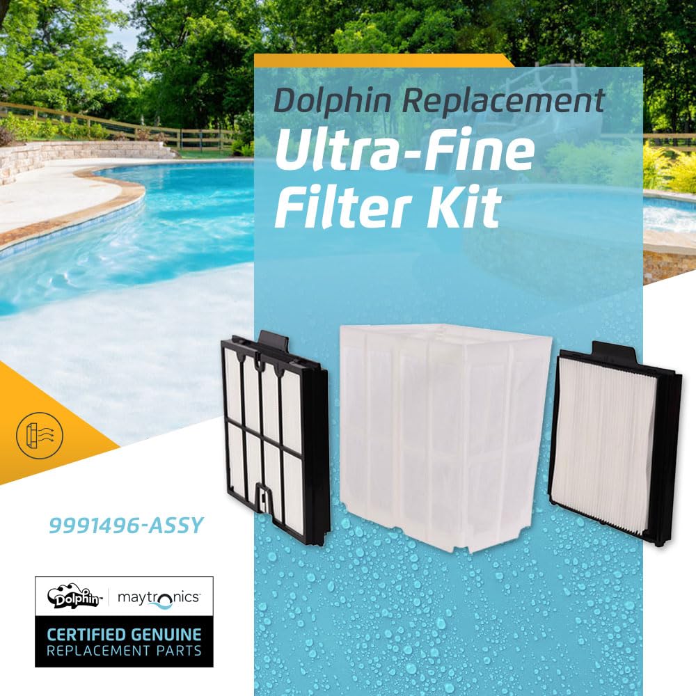 Dolphin Genuine Replacement Part — Ultra-Fine Filter Panels and Insert — 9991496-ASSY - Image 2