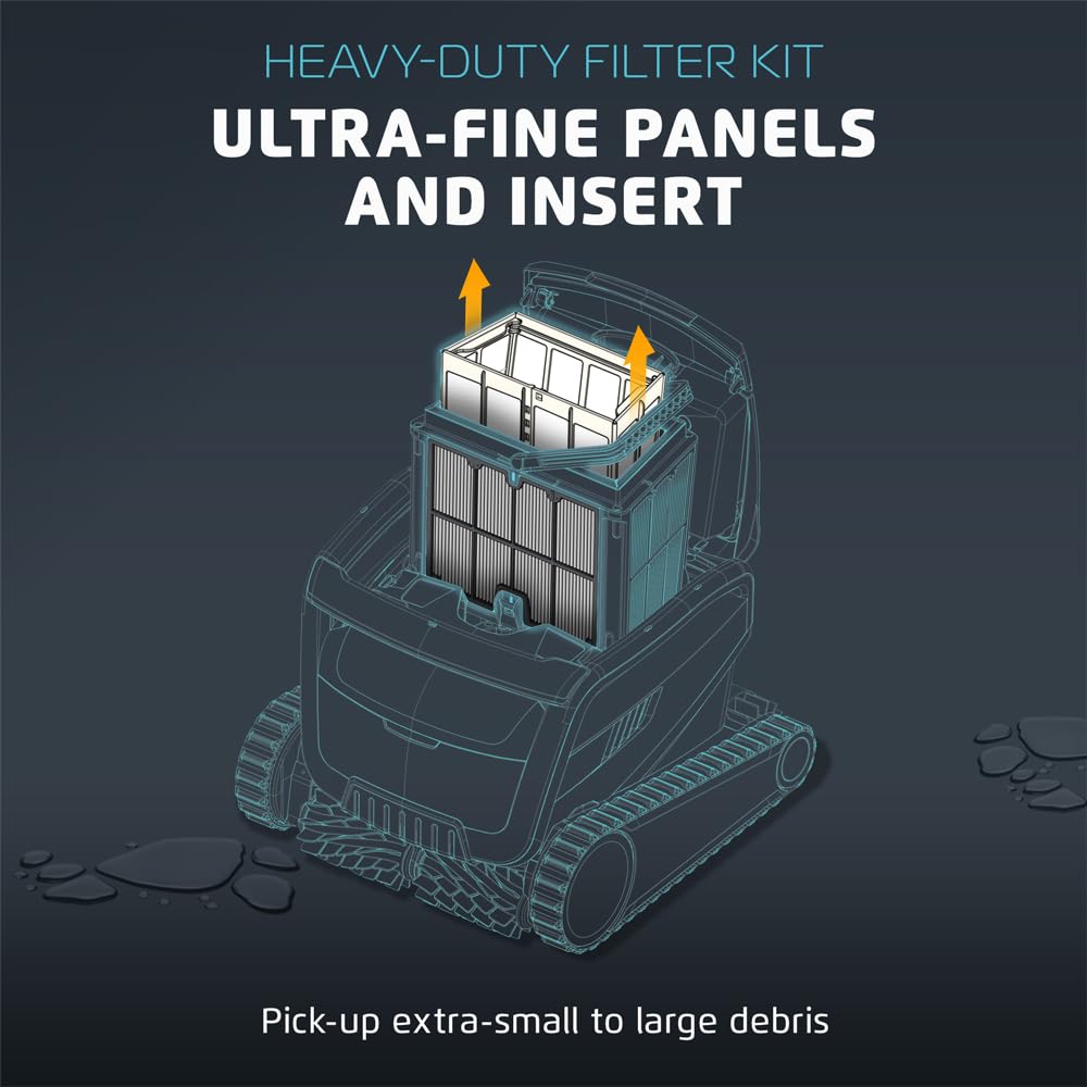 Dolphin Genuine Replacement Part — Ultra-Fine Filter Panels and Insert — 9991496-ASSY - Image 5