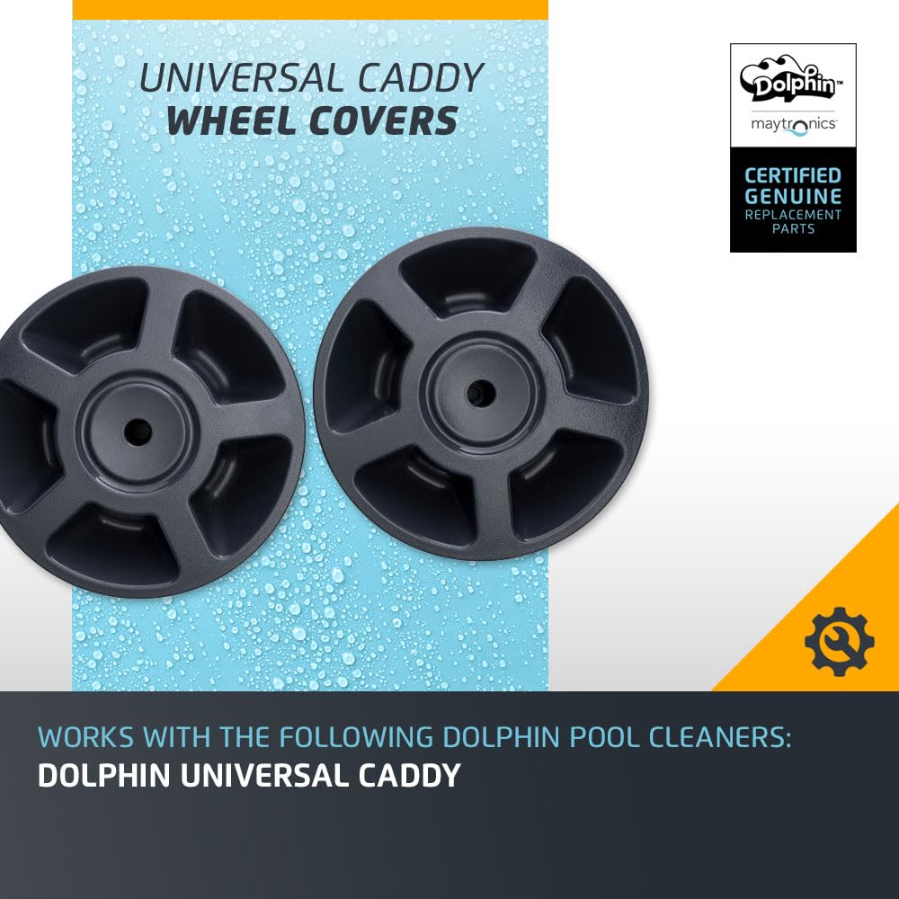 Dolphin Genuine Replacement Part — Wheel Cover for Universal Caddy — 9980672 - Image 3