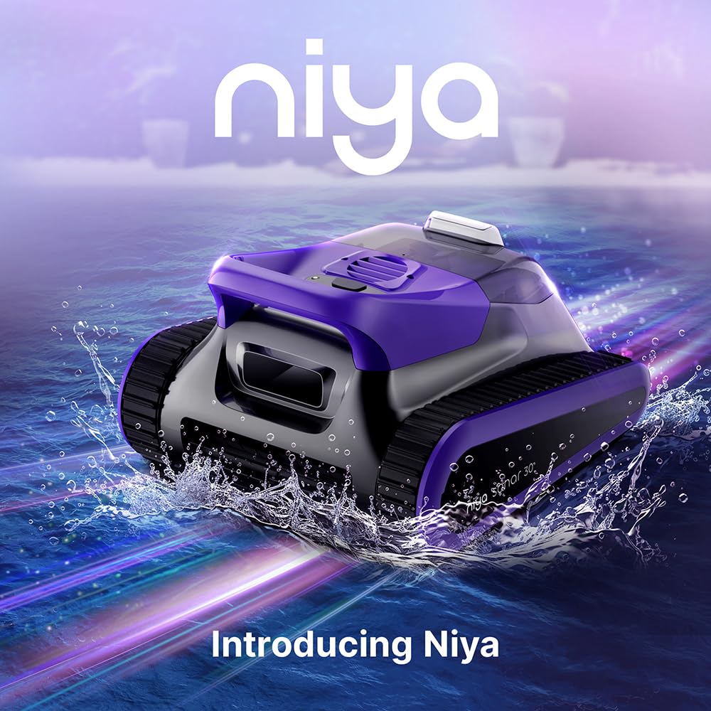 Niya Sonar 30 Cordless Robotic Pool Cleaner from The Creators of Dolphin, up to 33 FT in Pool Length, Wall Climbing, Sonar-Powered Navigation - Image 5